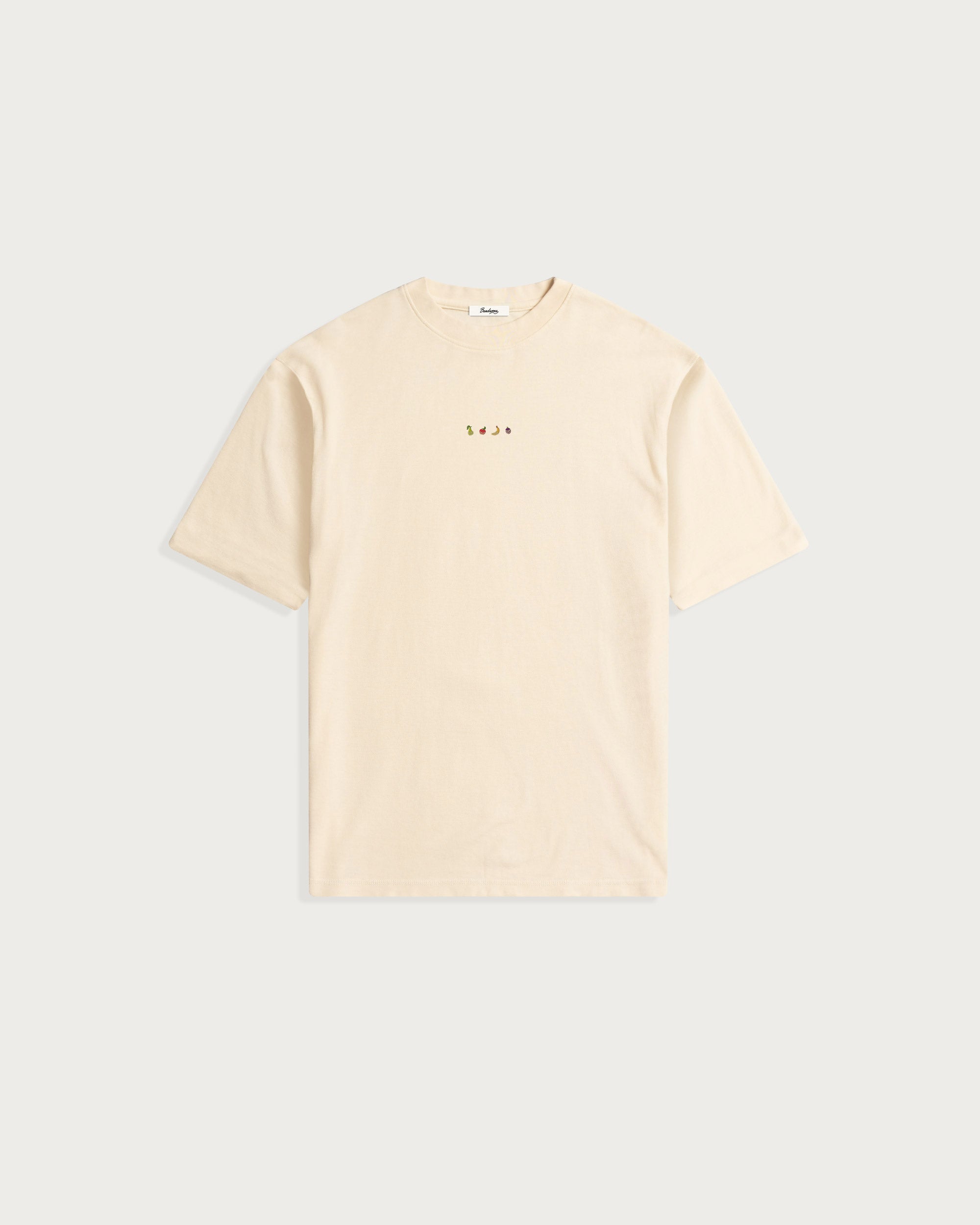 Iki Pique T-Shirt Sandstone Fruits