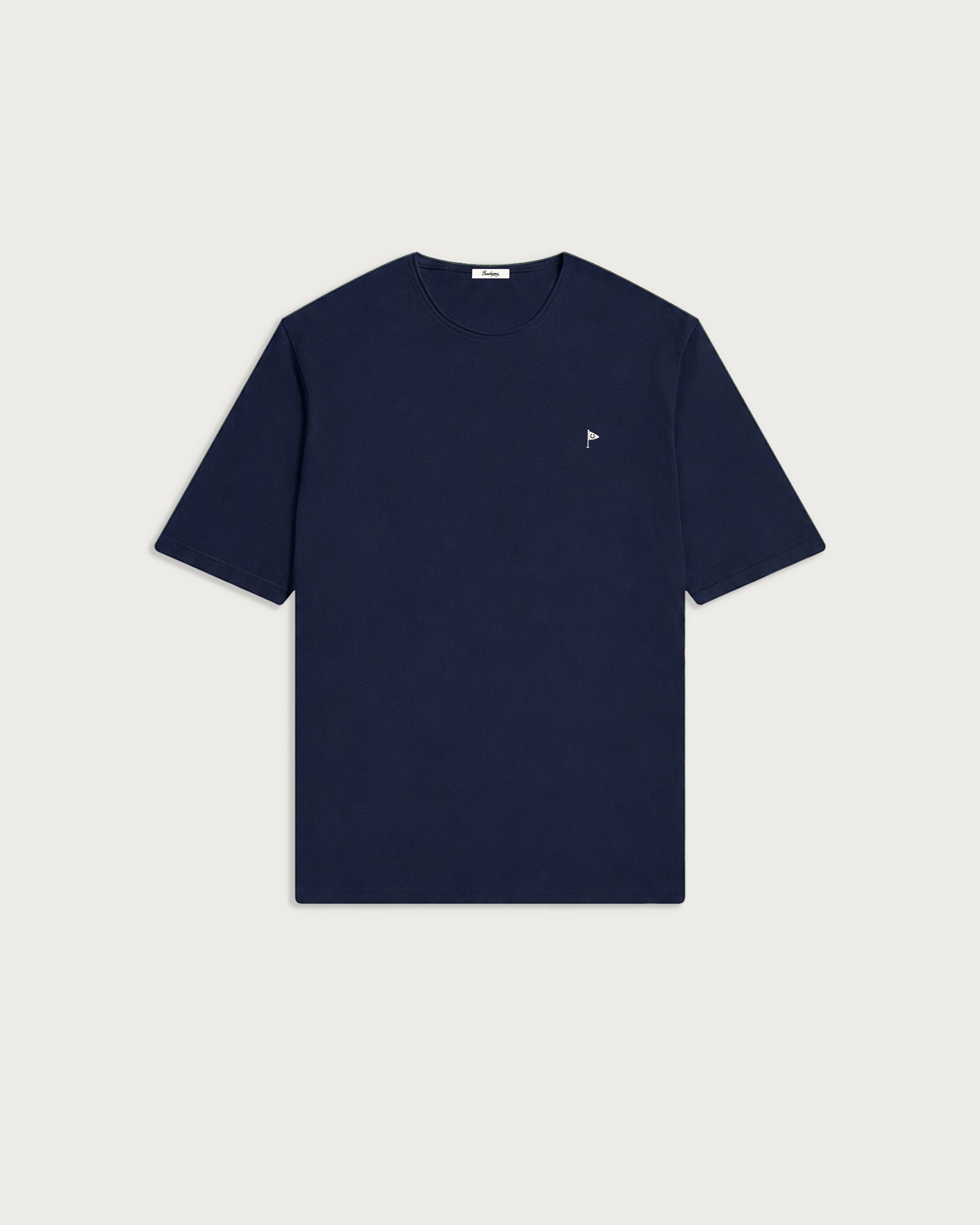 raw classic smiley flag navy