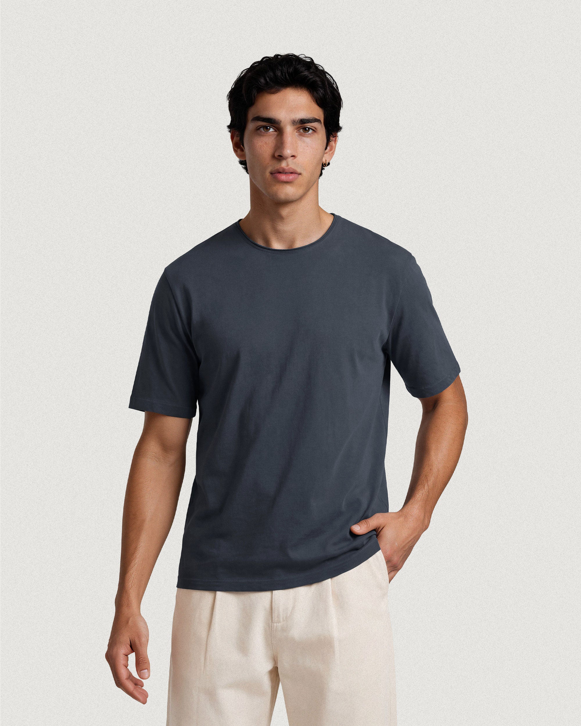 Raw Classic T-Shirt Plain-2