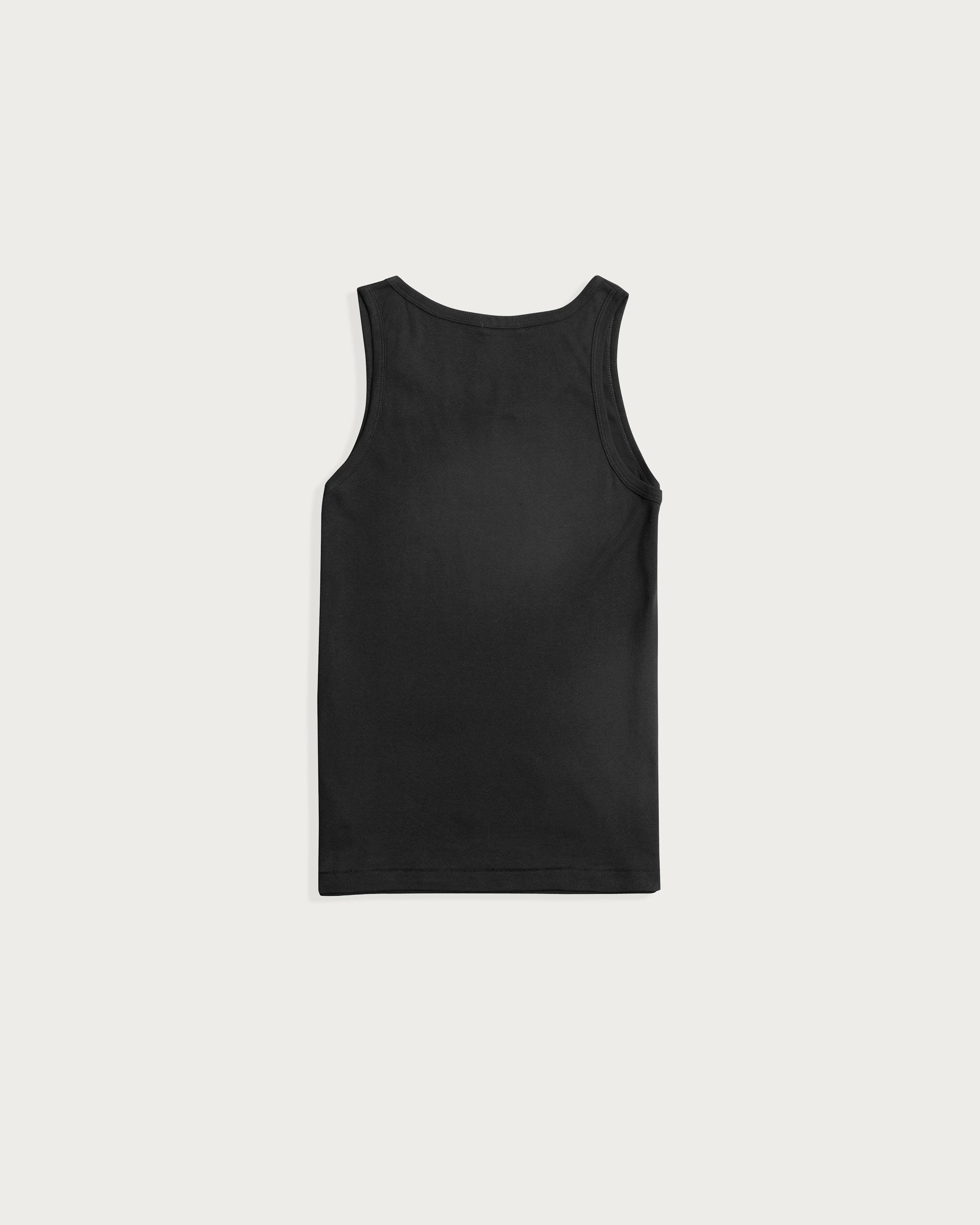 ribbed singlet black-3