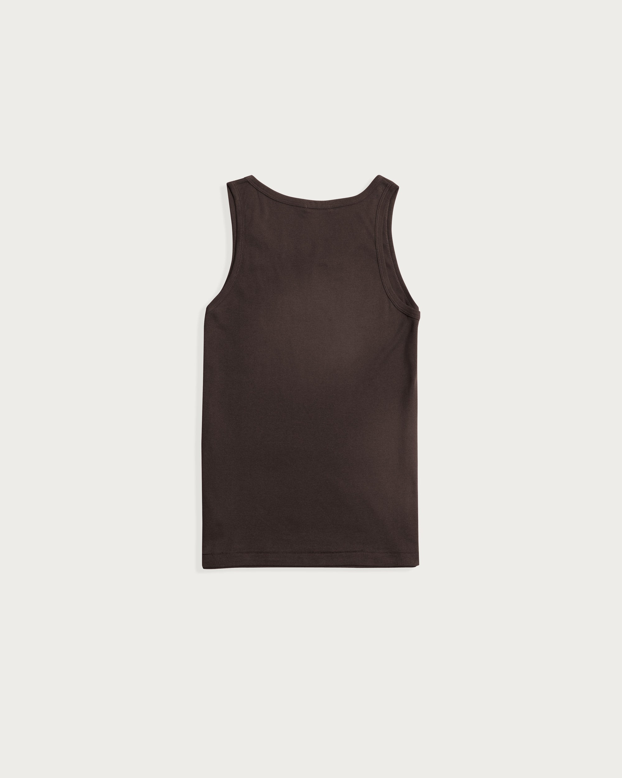 ribbed singlet chocolate-4
