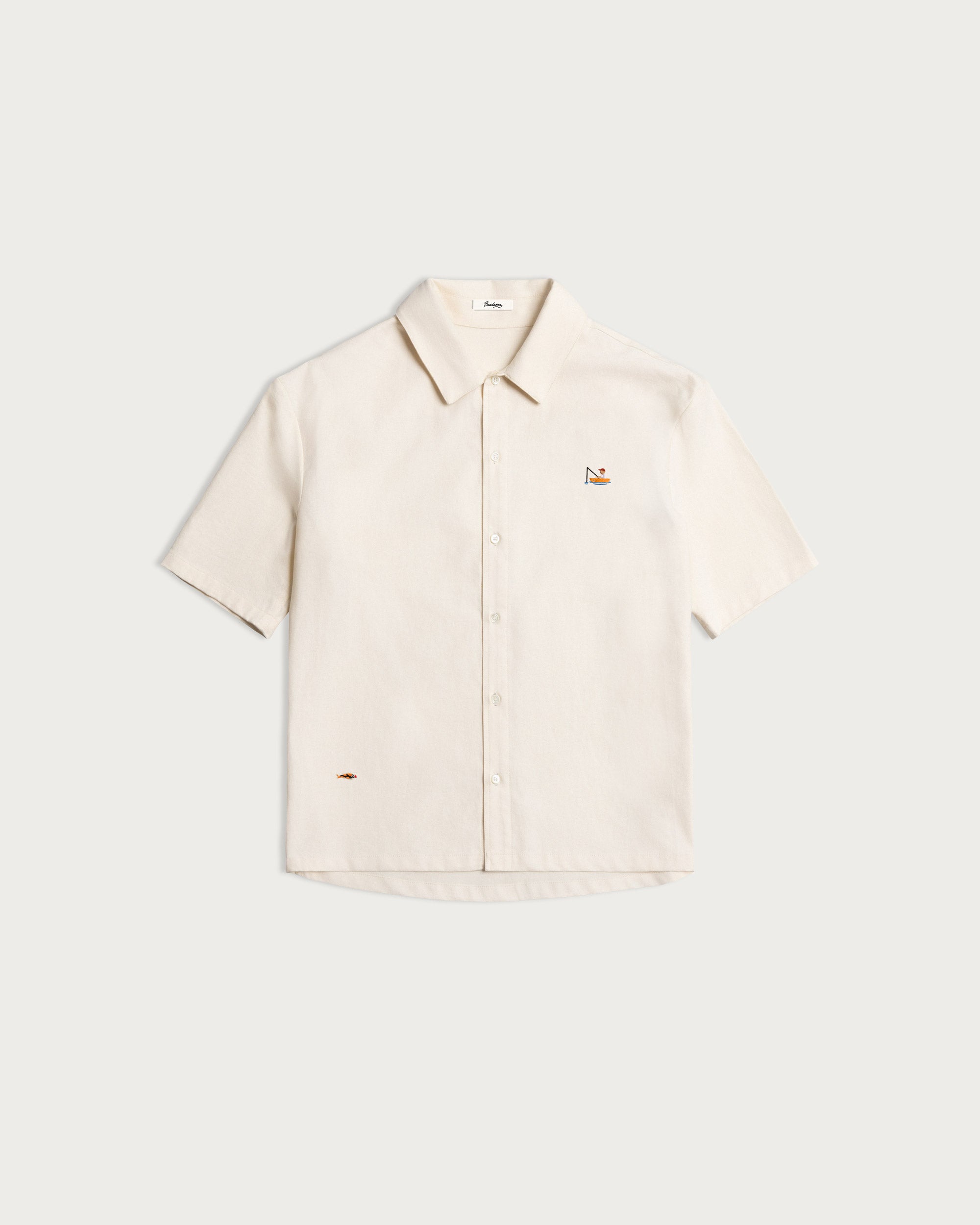 Iki SS Shirt Natural Fisherman