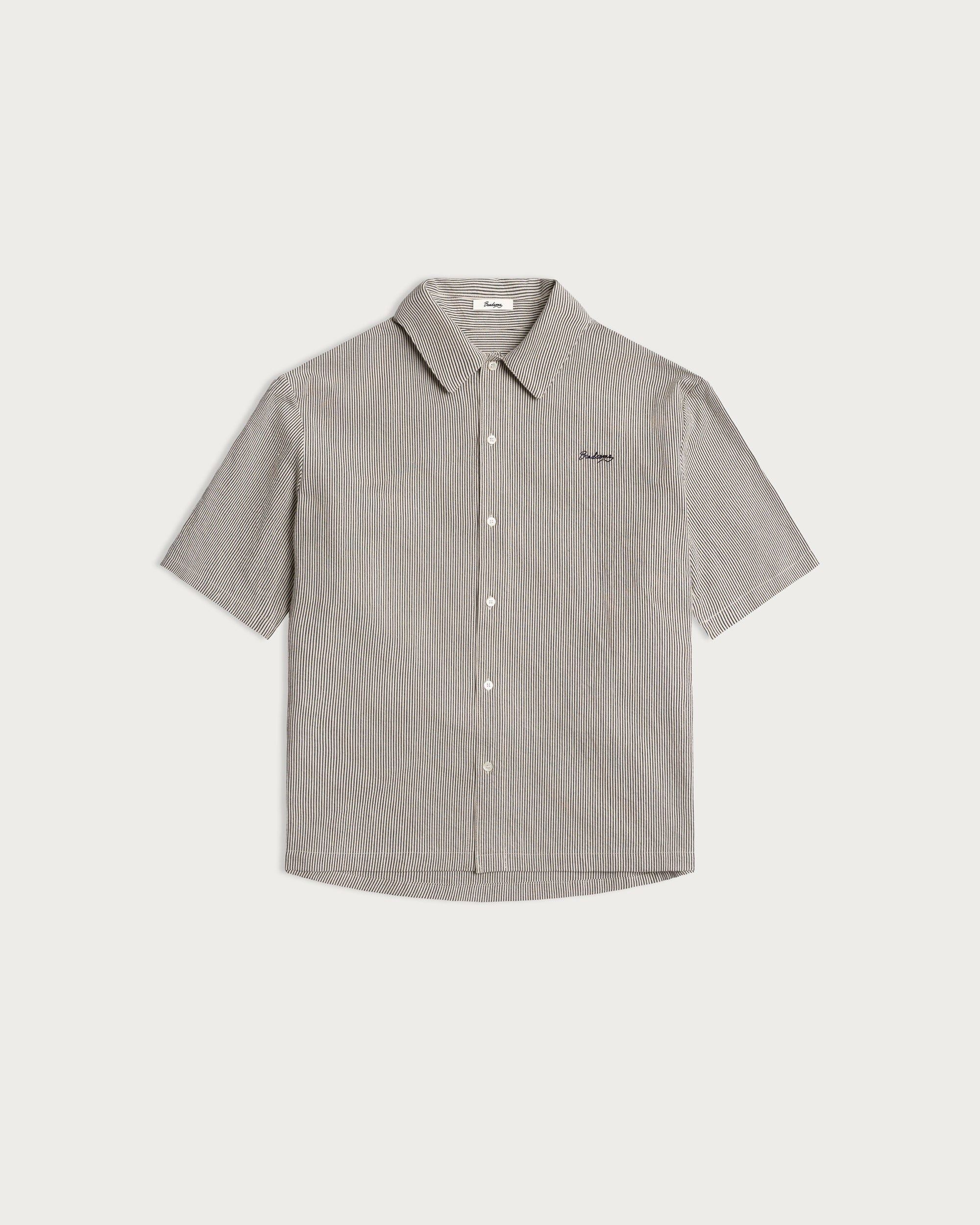 Iki SS Shirt Natural Stripe