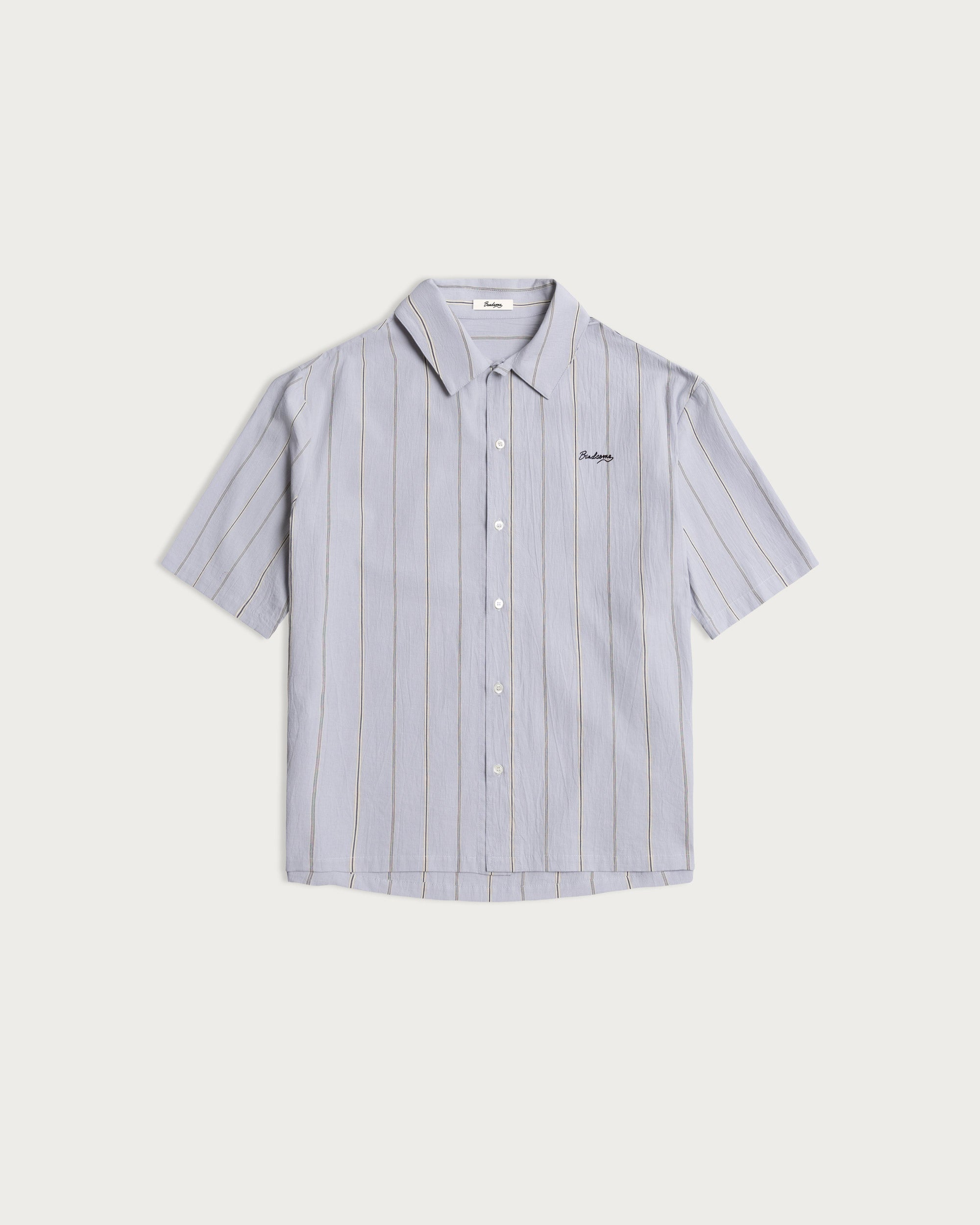 Iki SS Shirt Blue Stripe