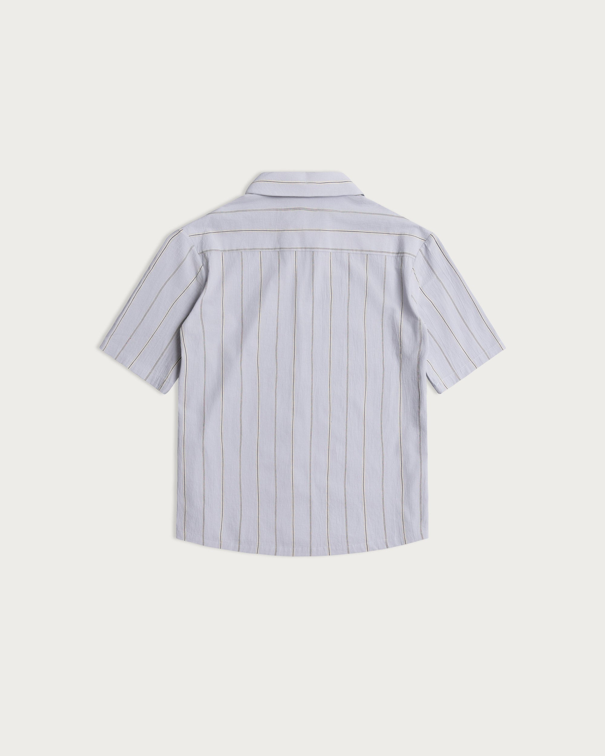 Iki SS Shirt Blue Stripe-5