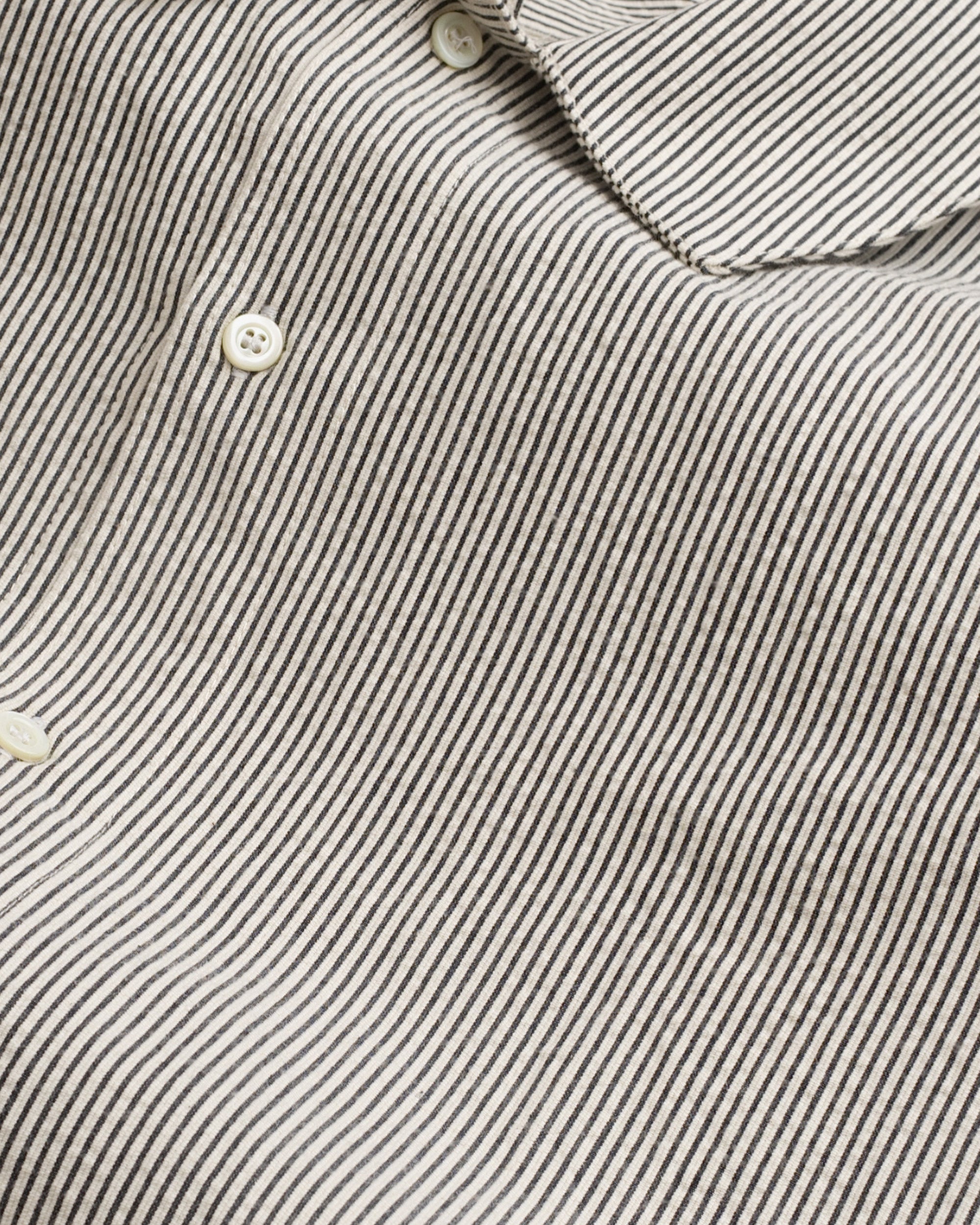 Iki LS Shirt Natural Stripe-5