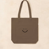 Linen Pocket Tote Bag Umber