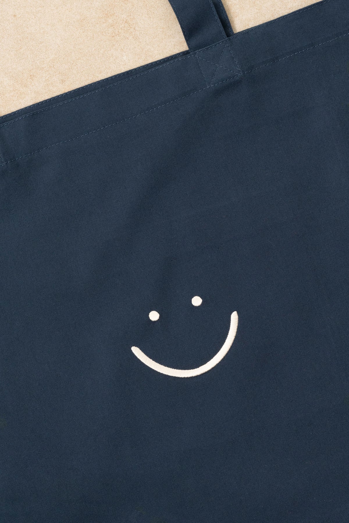 Bandsome Oxford Pocket Tote in Bag Navy - Australian made cotton tote bag