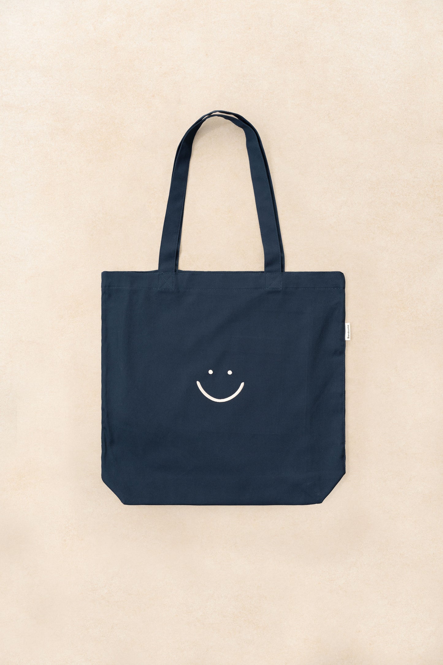 Oxford Pocket Tote Bag Navy