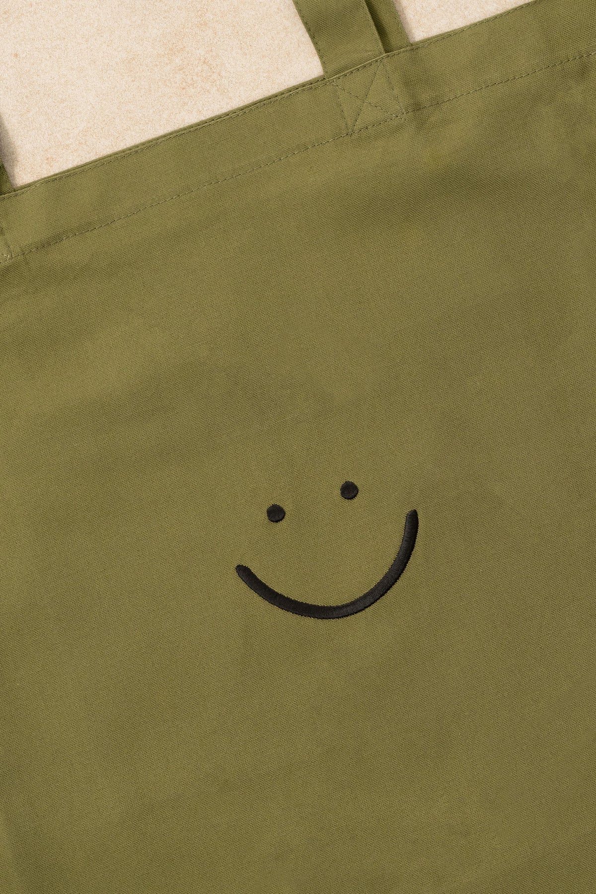 Bandsome Oxford Pocket Tote in Bag Olive - Australian made cotton tote bag