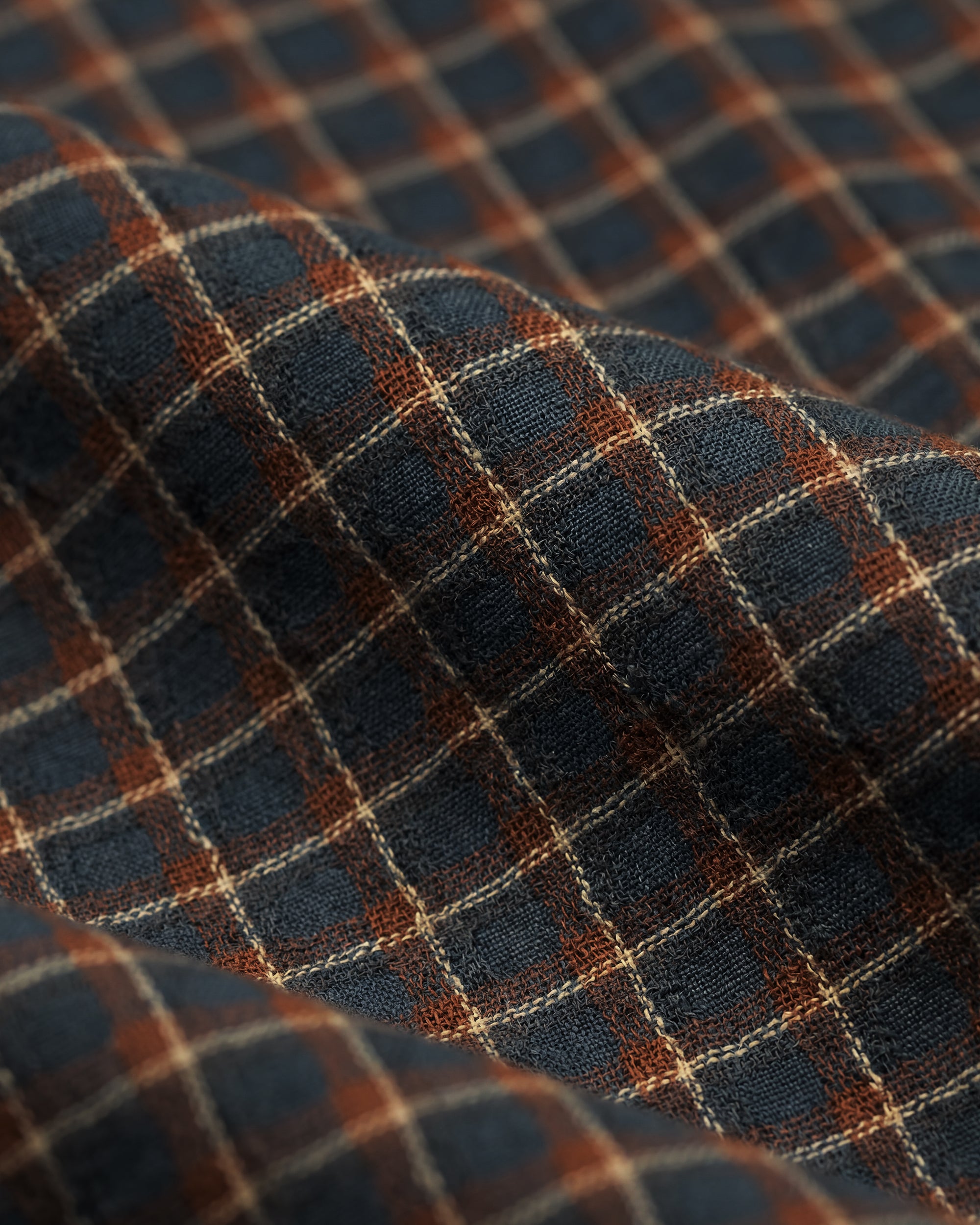 Fairway Pleated Trouser Brown Check-3