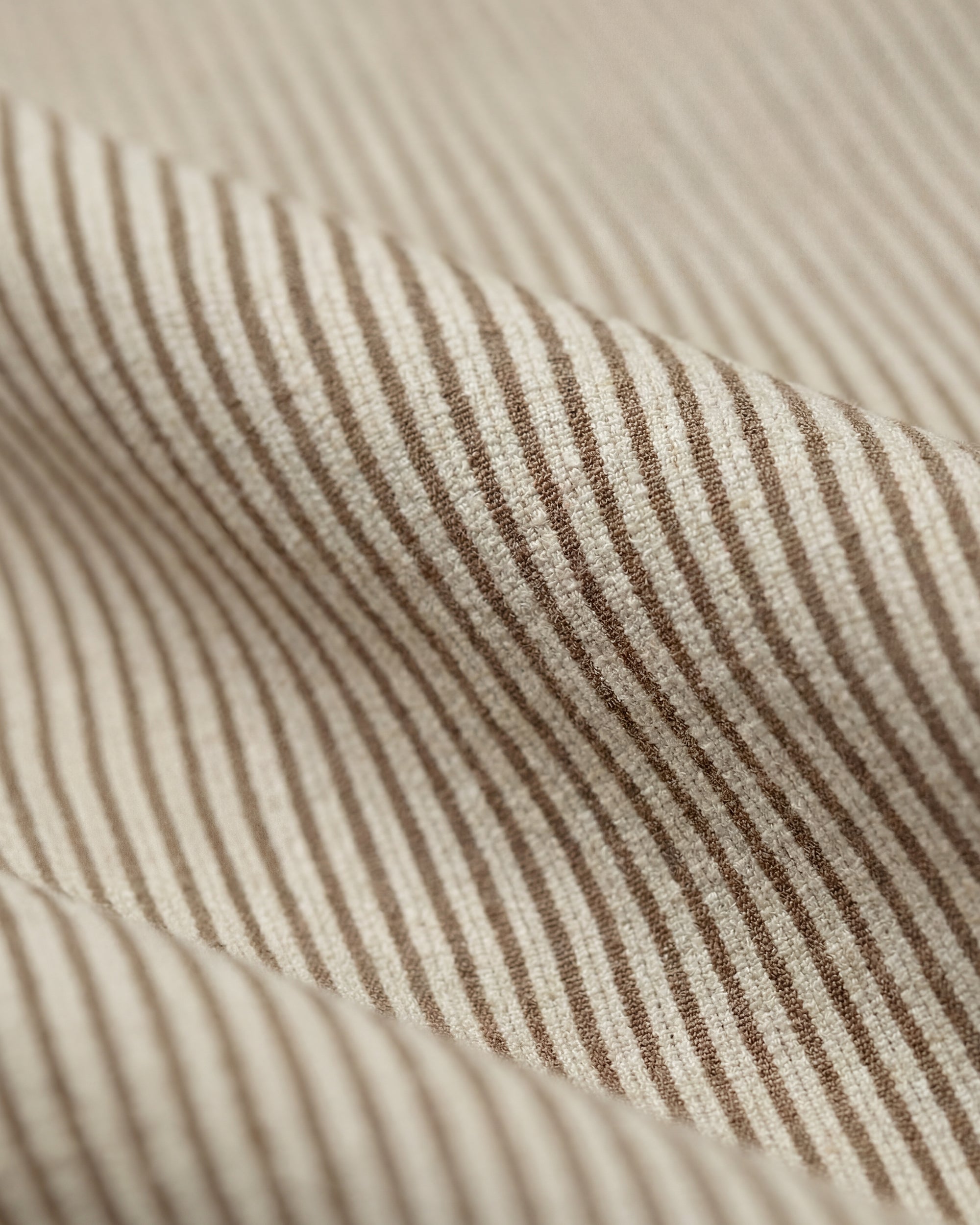Fairway Pleated Trouser Natural Stripe-3