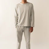 french terry pant light grey