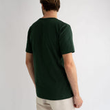 t-shirt organic cotton australian made forest green