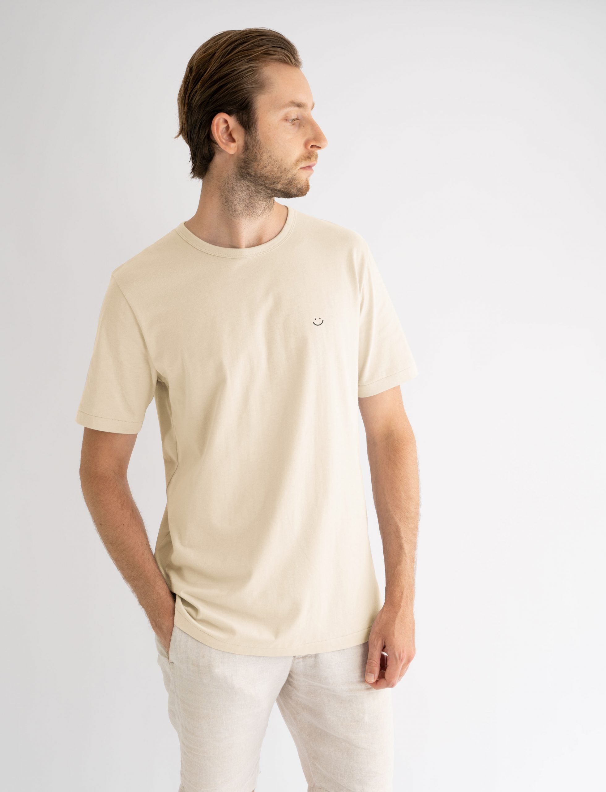 t-shirt organic cotton australian made sandstone