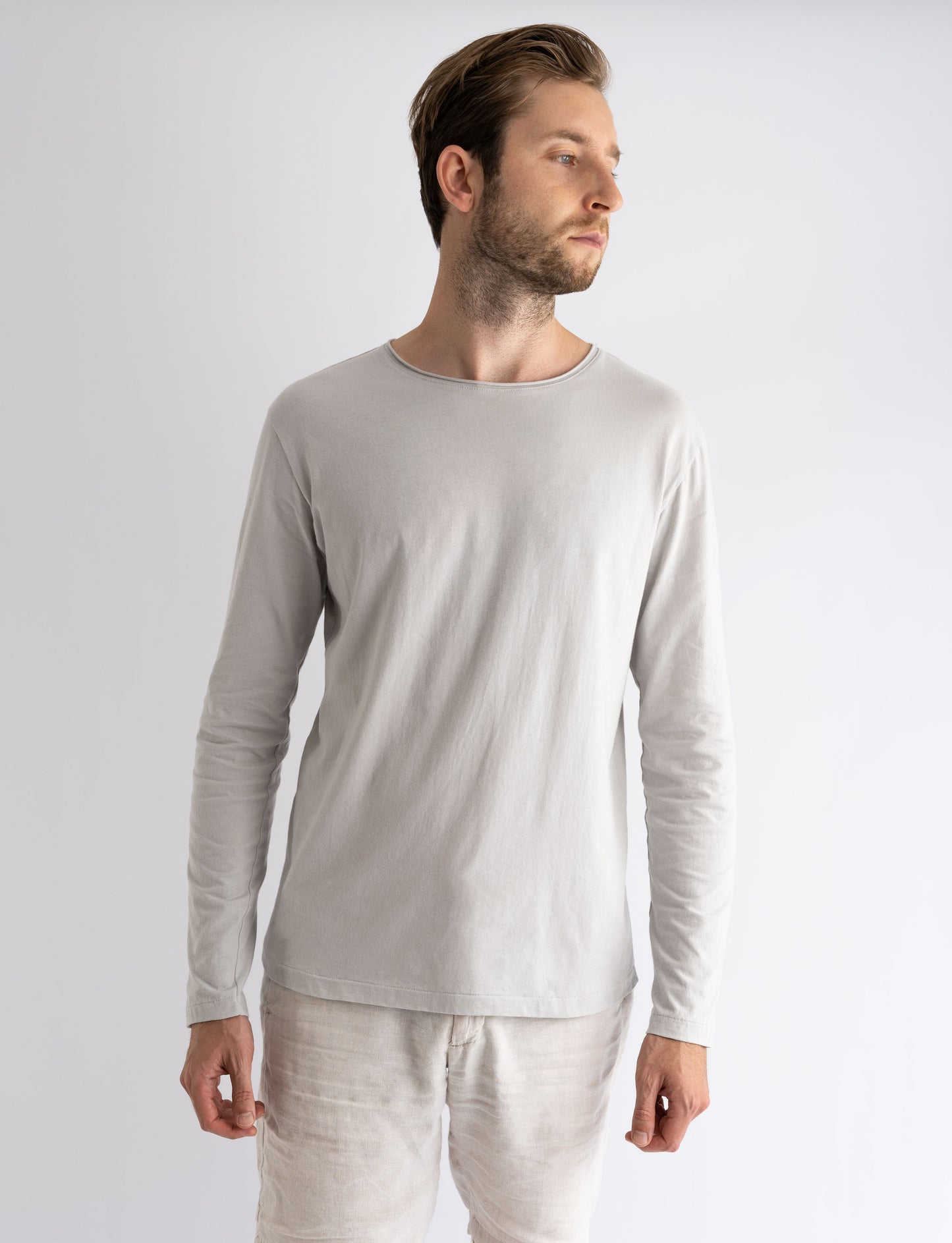 long sleeve t-shirt light grey