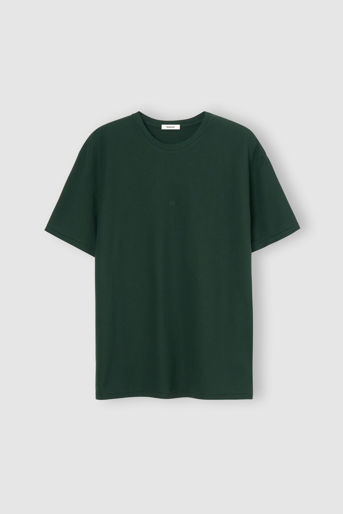 Pique T-Shirt Forest Green Smiley