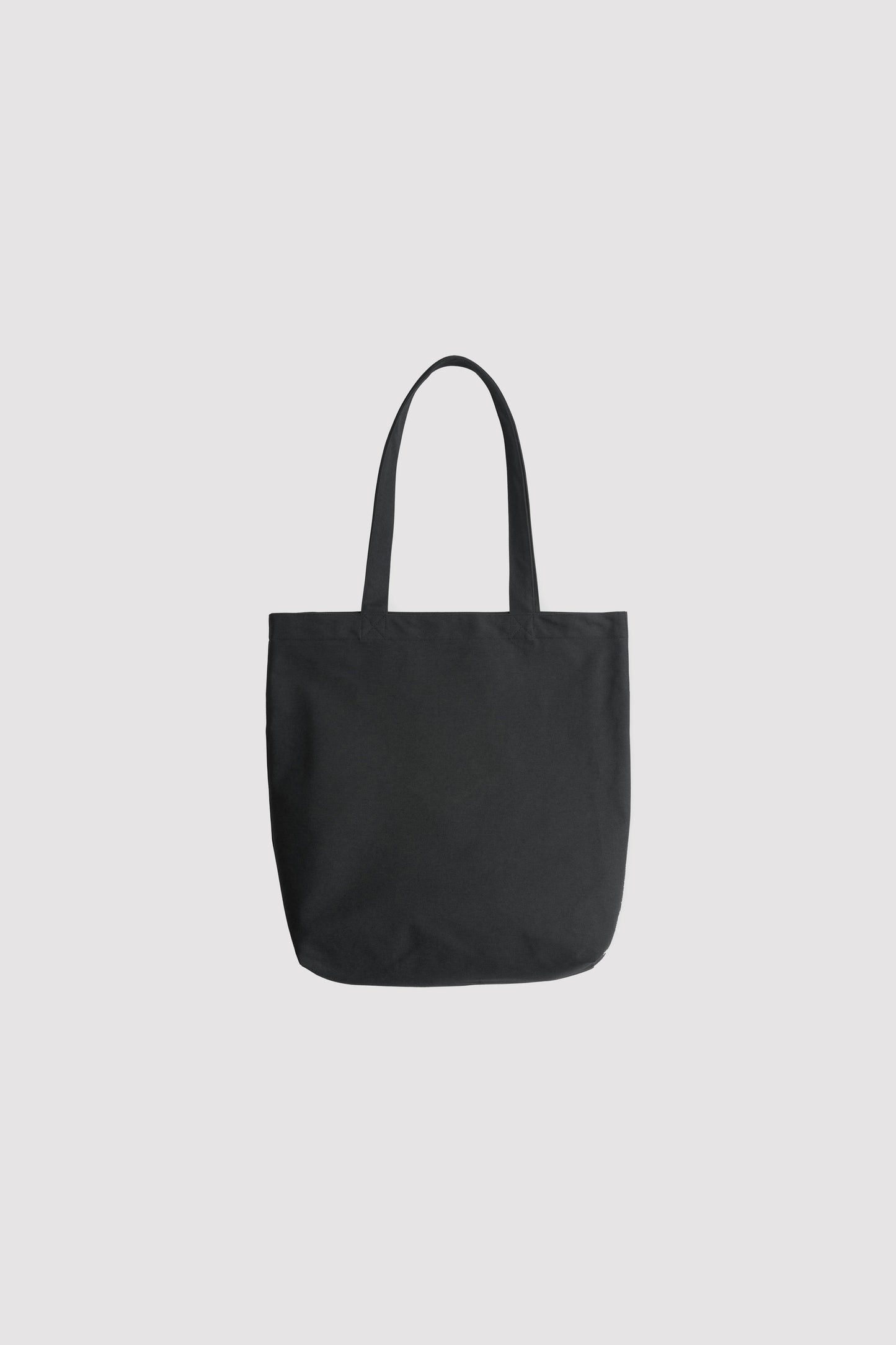 canvas pocket tote bag black